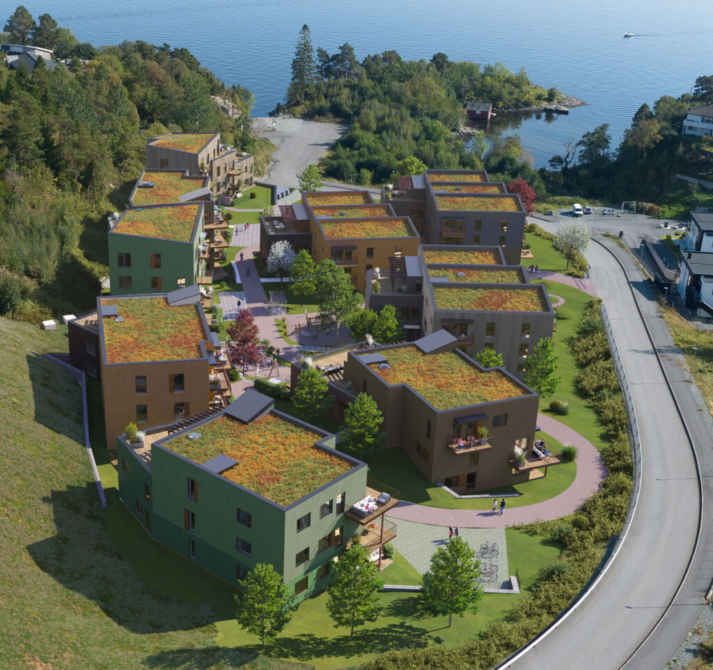 3D-illustrasjon av Telleviko