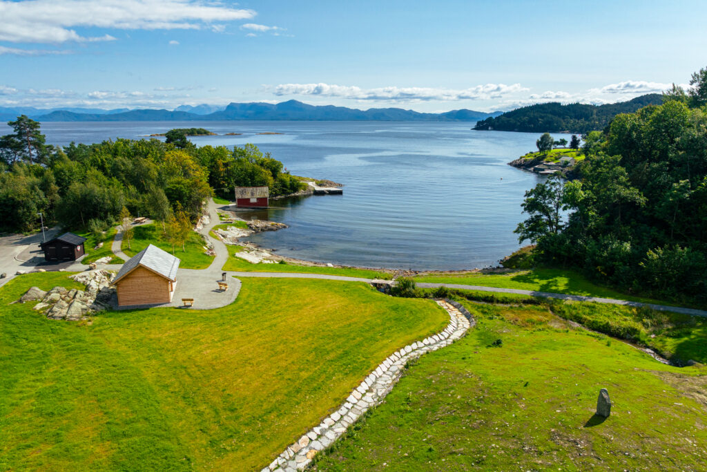 Bilde av opprustet friluftsområde i Tellevika